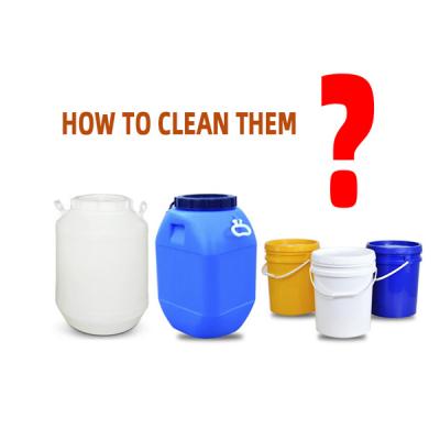 Plastic bucket washing machine